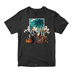 Wolf and Snake Heist LA 2804 The Bad Guys T-Shirts