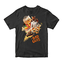 Wolf and Snake Heist LA 2804 The Bad Guys T-Shirts