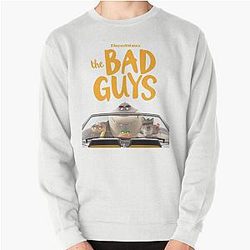 The Bad Guys Movie 2022 Mr Piranha Pullover Sweatshirt