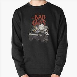 The Bad Guys Getaway Vehicle Poster Pullover Sweater