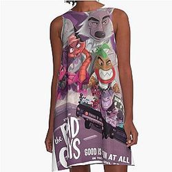 The Bad Guys Film, Mr Piranha A-Line Dress