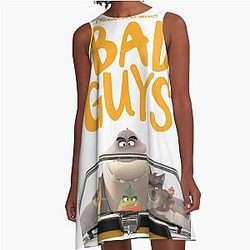The Bad Guys Film Mr Piranha A-Line Dress