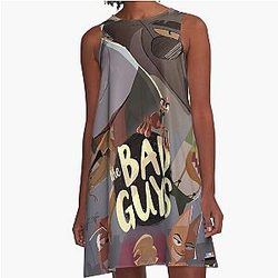 The Bad Guys A-Line Dress