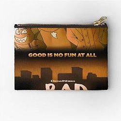 The Bad Guys Movie 2022 Mr Piranha Poster Pouch