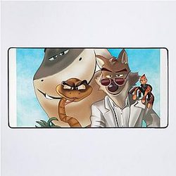 The Bad Guys Movie Desk Mat is the quintessential desk mat for any fan of The Bad Guys.