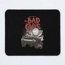 The Bad Guys Getaway Vehicle Mouse Pad