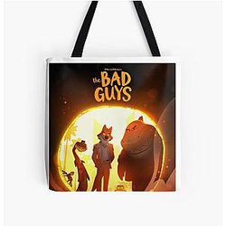 The Bad Guys Mr Piranha Poster All Over Print Tote Bag