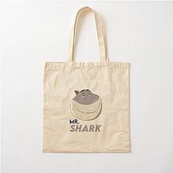 Mr. Shark the Cotton Tote Bag