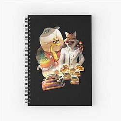 The Bad Guys Spiral Notebook
