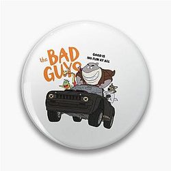The Bad Guys Pin