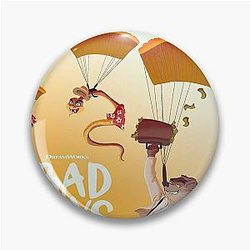 The Bad Guy Parachute Pin