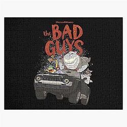 The Bad Guys Group Getaway Vehicle Jigsaw Puzzle