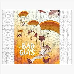 The Bad Guys Parachute Puzzle