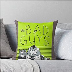 The Bad Guys Throw Pillow
