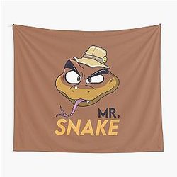 Mr. Snake - The Bad Guys Tapestry