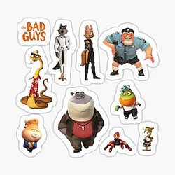 The Bad Guys Sticker