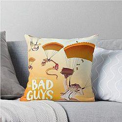 The Bad Guys Throw Pillow