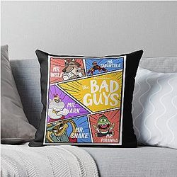 The Bad Guys Throw Pillow