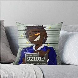 Mr. Wolf Humanization The Bad Guys Throw Pillow