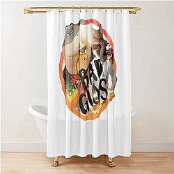 The Bad Guys Gift Kids Funny Characters Shower Curtain