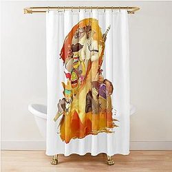 The Bad Guys Shower Curtain