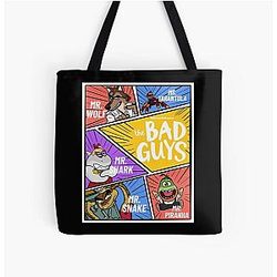 The Bad Guys Cute All Over Tote Bag