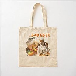 The Bad Guys Movie Cotton Tote Bag