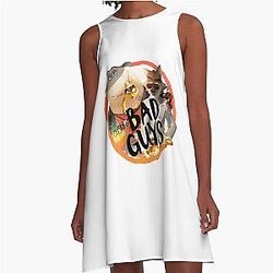 The Bad Guys Great Tv Kids Funny Characters A-Line Dress