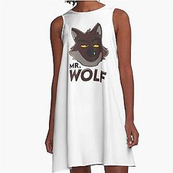 Mr. Wolf the Bad Guys A-Line Dress