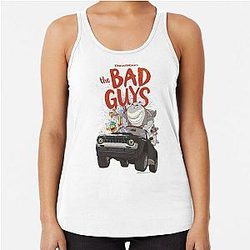 The Bad Guys Getaway Vehicle Racerback Tank Top