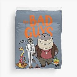 The Bad Guys 2022 Film Duvet Cover