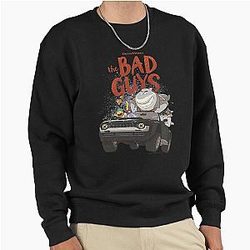 The Bad Guys Group Getaway Vehicle Pullover Sweatshirt