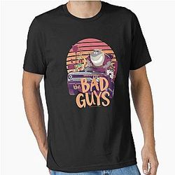 The Bad Guys Group Getaway Car Sunset Essential T-Shirt