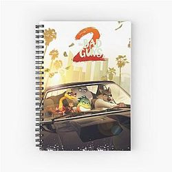 The Bad Guys 2 Animation Movie NoteBook