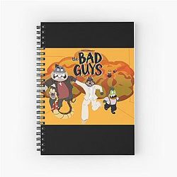 The Bad Guys Bust Notebook