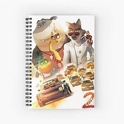 The Bad Guys 2 Animation Movie Notebook