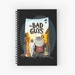 The Bad Guys Animation Movie Note Book