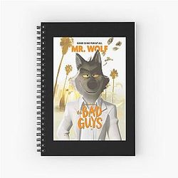 The Bad Guys Classic Spiral Notebook
