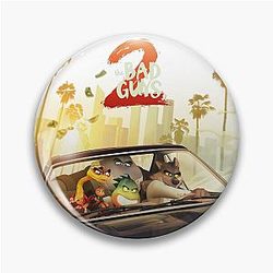 The Bad Guys 2 Animation Movie Pin