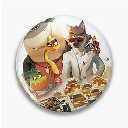 The Bad Guys 2 Animation Movie Pin lockin