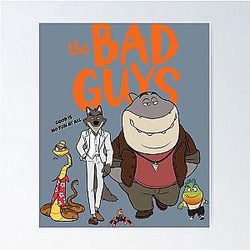 The Bad Guys 2022 Film Poster