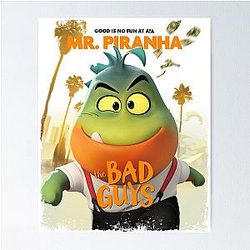 The Bad Guys Animation Poster