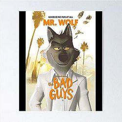 The Bad Guys 2022 Classic Film Poster
