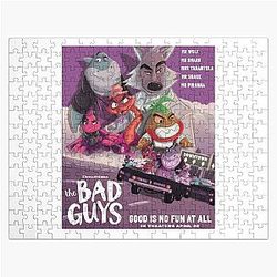 The Bad Guys Film Poster Jigsaw Puzzle