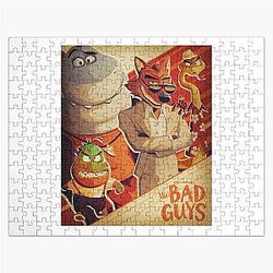 The Bad Guys 2022 Mr Piranha Jigsaw Puzzle