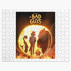 The Bad Guys Movie 2022 Mr Piranha Poster Jigsaw Puzzle