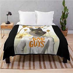 The Bad Guys Film Classic Throw Blanket