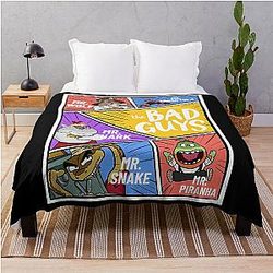 The Bad Guy Throw Blanket