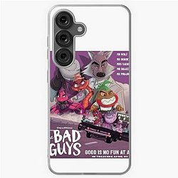 The Bad Guys Film 2022 Mr Piranha Poster Samsung Galaxy Soft Case