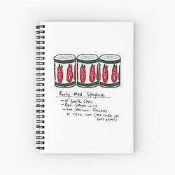 The Bear TV Show Family Meal Notebook